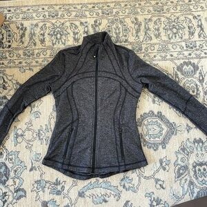 Lululemon Define Jacket with grey print
